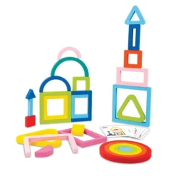 Addo Games Wooden Geo Shapes Game