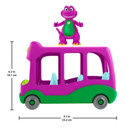 Barney's World Adventure Bus Playset