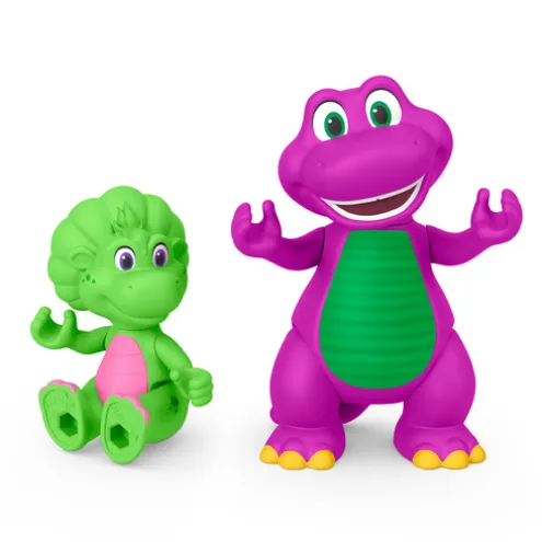 Barney's World Hey Friends 4 Figure Pack