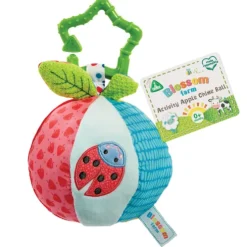 Blossom Farm Activity Apple Chime Ball Sensory Pram Toy