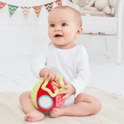 Blossom Farm Activity Apple Chime Ball Sensory Pram Toy