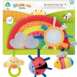 Blossom Farm Activity Sensory Pram Toy