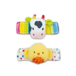 Blossom Farm Baby Wrist Rattles