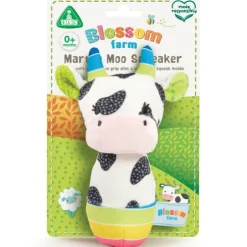 Blossom Farm Martha Moo Squeaker Sensory Toy