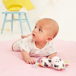 Blossom Farm Martha Moo Squeaker Sensory Toy