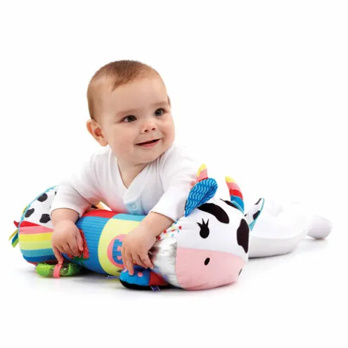 Blossom Farm Martha Moo Tummy Time Roller