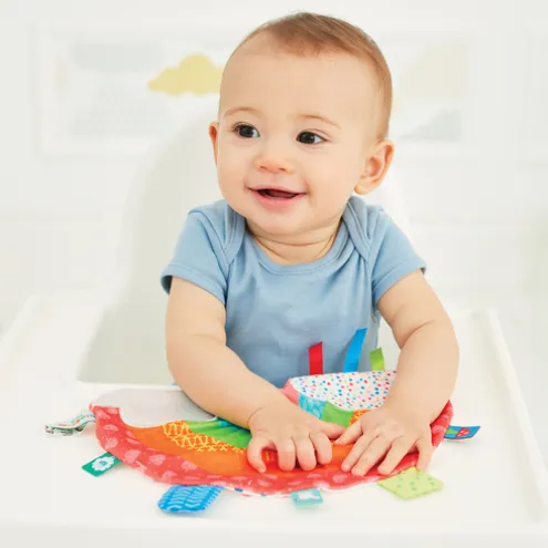 Blossom Farm Rainbow Blankie Sensory Toy