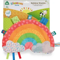 Blossom Farm Rainbow Blankie Sensory Toy