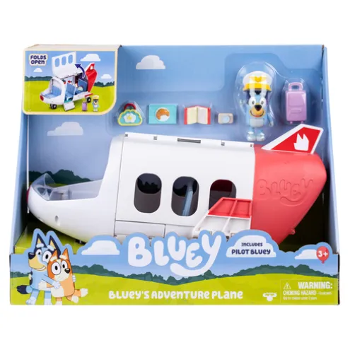 Bluey Adventure Plane Playset