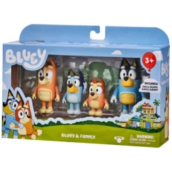 Bluey and Family Figures 4 pack