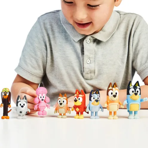 Bluey and Family Figures 4 pack