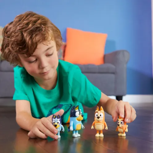 Bluey and Family Figures 4 pack