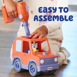 Bluey Build A Buddy Car Playset