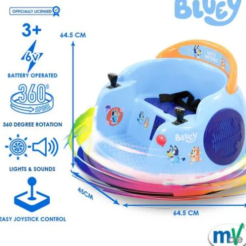 Bluey Bumper Car Electric 6V Ride On