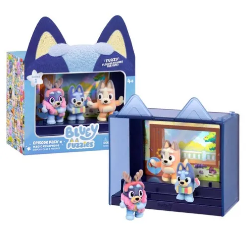 Bluey Fuzzies Episode Pack Magic Xylophone Figures