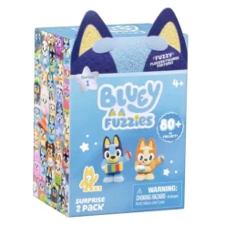 Bluey Fuzzies 2 Pack Mystery Figure (Styles Vary)