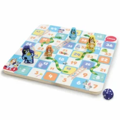 Bluey Good Times Wooden Games Set