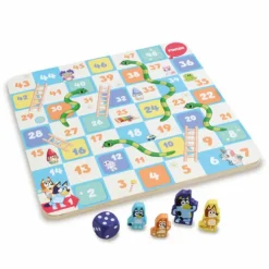 Bluey Good Times Wooden Games Set