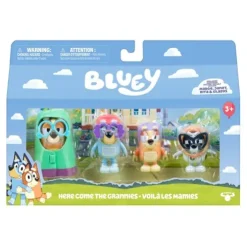Bluey Here Come The Grannies 4 Pack Figure