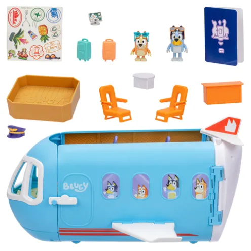 Bluey 3 in 1 Transforming Plane Playset