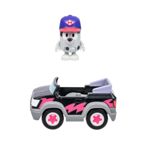 Bluey Muffin with Pizza Vehicle Playset