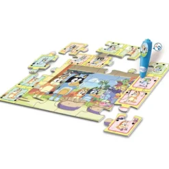 Bluey 24 Pieces Interactive Floor Puzzle