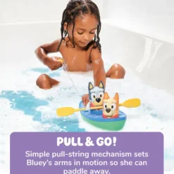 Bluey Pull and Go Cae Bath Toy