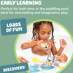 Bluey Pull and Go Cae Bath Toy