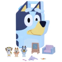 Bluey's Deluxe Play and Go Playset