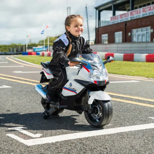 BMW K1300S Electric Ride On Motorbike White