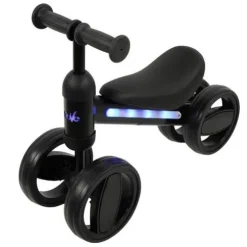 Bobble Light Up Ride On Black