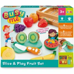 Busy Me Slice and Play Fruit Set