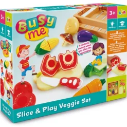 Busy Me Slice and Play Veggie Set