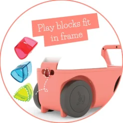 Chillafish Blockie Flamingo Pink Ride On