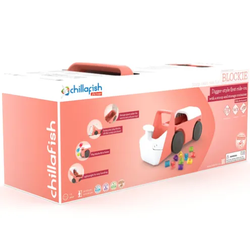 Chillafish Blockie Flamingo Pink Ride On