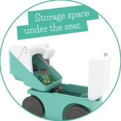 Chillafish Blockie Mint Green Ride On