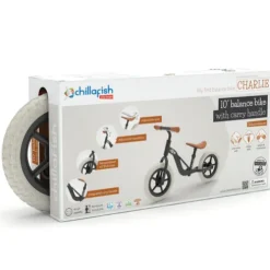 Chillafish Charlie 10 Inch Balance Bike Black