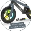 Chillafish 12 Inch BMXie Glow LED Balance Bike Grey