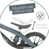Chillafish 12 Inch BMXie Vrooom Balance Bike with Sounds Grey