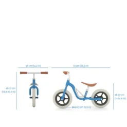 Chillafish 10 Inch Charlie Balance Bike Navy