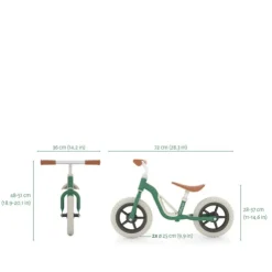 Chillafish 10 Inch Charlie Balance Bike Forest