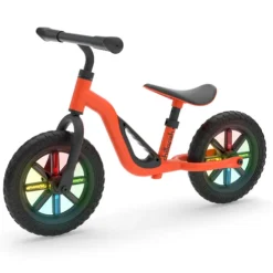 Chillafish 10 Inch Charlie Glow LED Balance Bike Orange