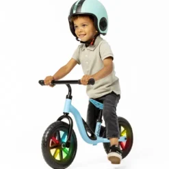 Chillafish 10 Inch Charlie Glow Balance Bike Sky Blue