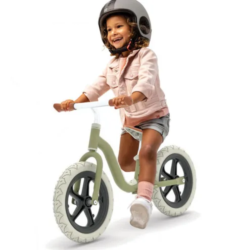 Chillafish 12 Inch Charlie Lux Balance Bike Olive