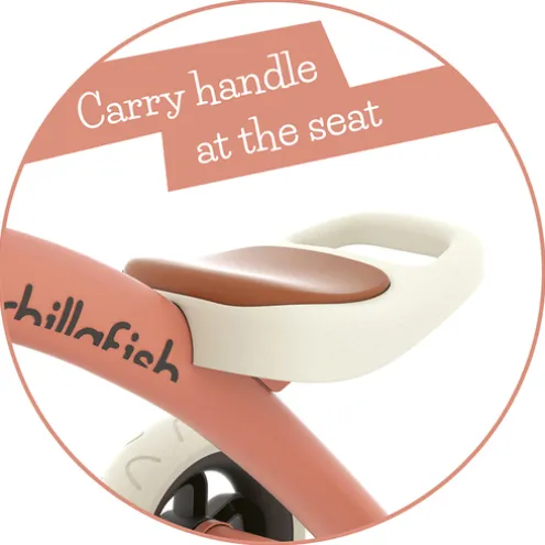 Chillafish 12 Inch Ziggi Salmon Pink Trike