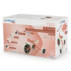 Chillafish 12 Inch Ziggi Salmon Pink Trike