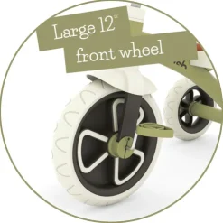 Chillafish 12 Inch Ziggi Trike Olive Green
