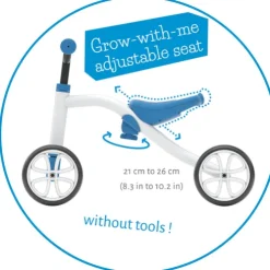Chillafish Quadie 4 Wheeler Blue Ride On