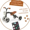 Chillafish Quadie 4 Wheeler Black Ride On with Basket