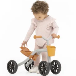 Chillafish Quadie 4 Wheeler Silver Ride On with Basket